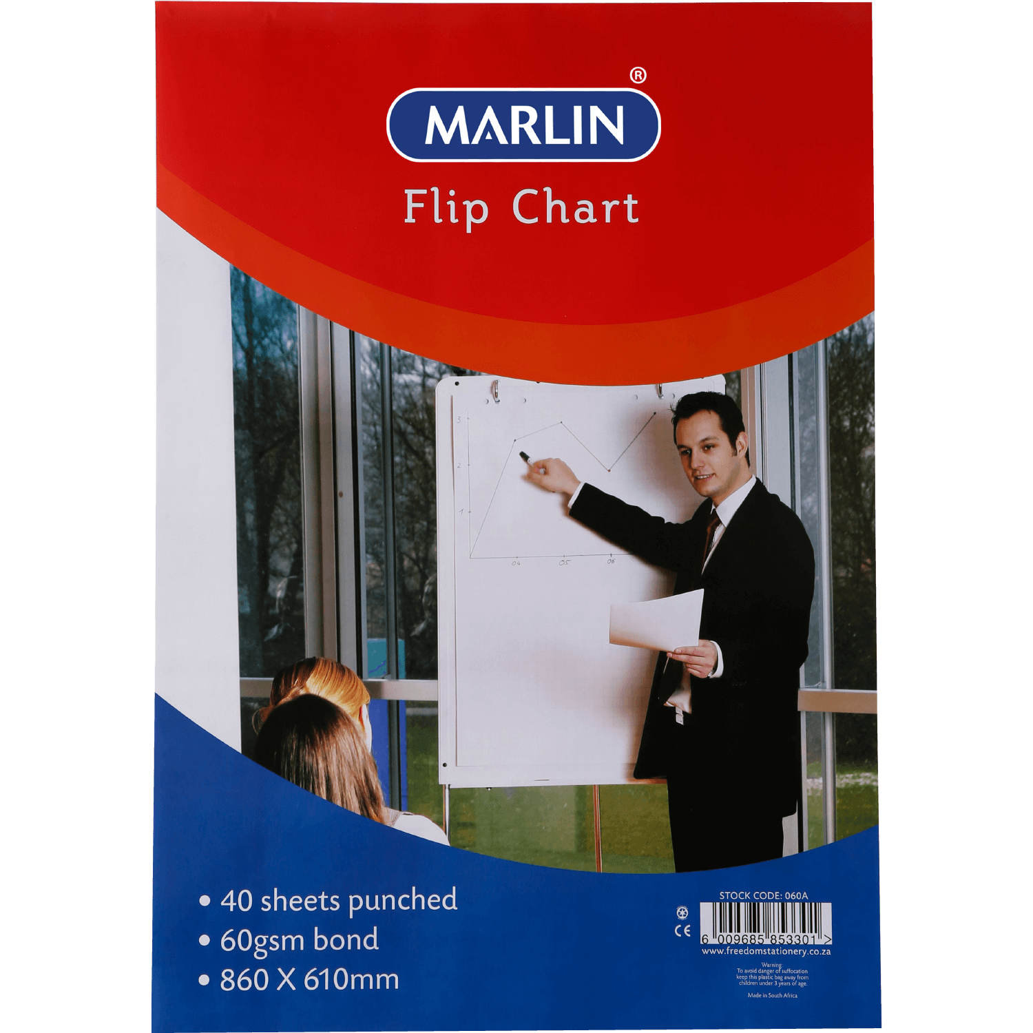 Marlin Bond Paper Flip Chart 40 Sheet 860 X 610mm