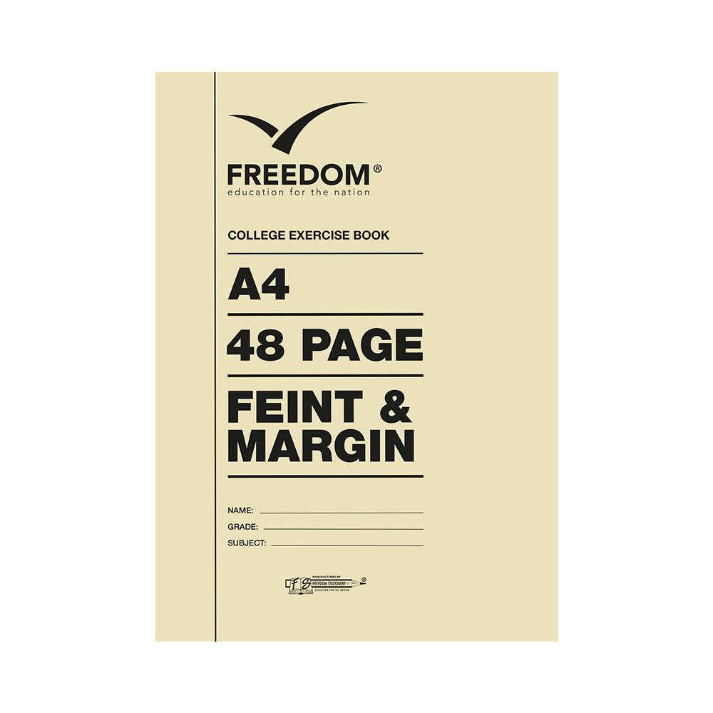 A4 48p F&M College Exercise Book