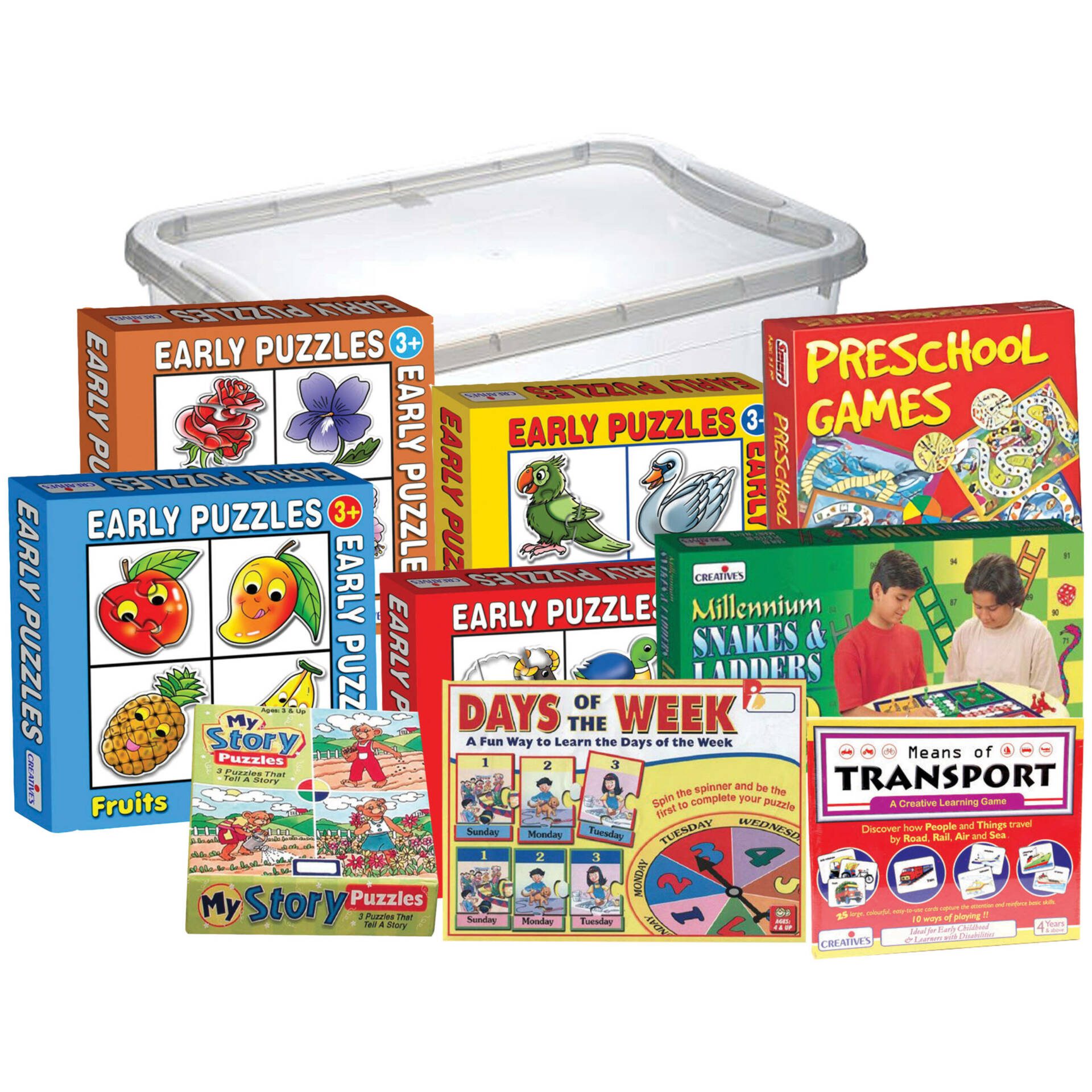 EARLY PUZZLE EDUCATIONAL GAME KIT