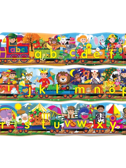 Alphabet Train Floor Puzzle