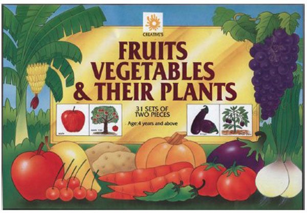 Fruits Vegetables And Their Plants