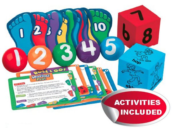 Let's Get Moving! Numbers And Counting Kit