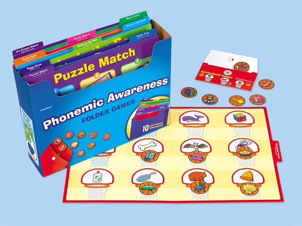 Phonemic Awareness Folder Game Library