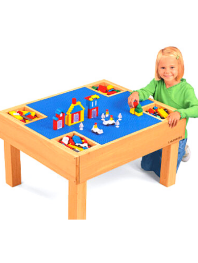 Brick Building Activity Table