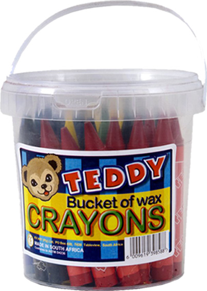 Jumbo Wax Crayons Bucket Of 40
