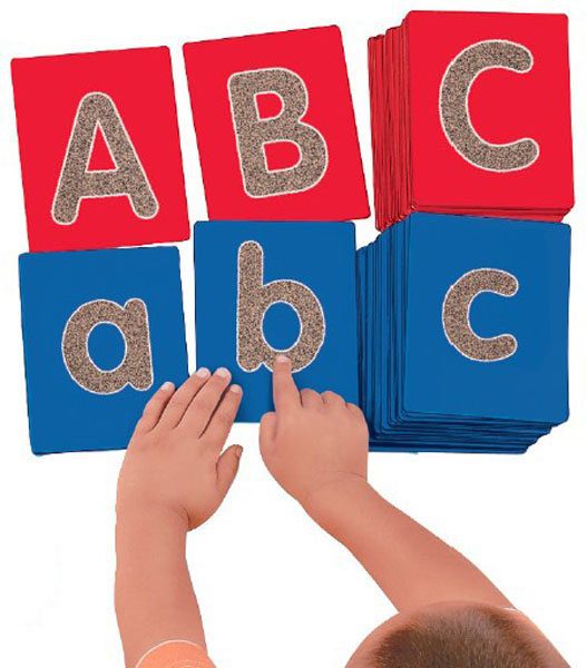 LOWERCASE TACTILE LETTERS (SET OF 26)