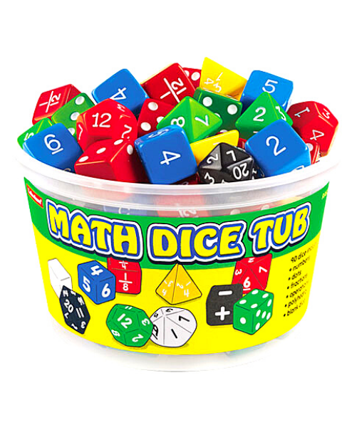 Maths Dice Tub
