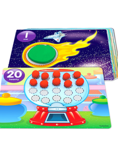 Learn To Count Dough Mats