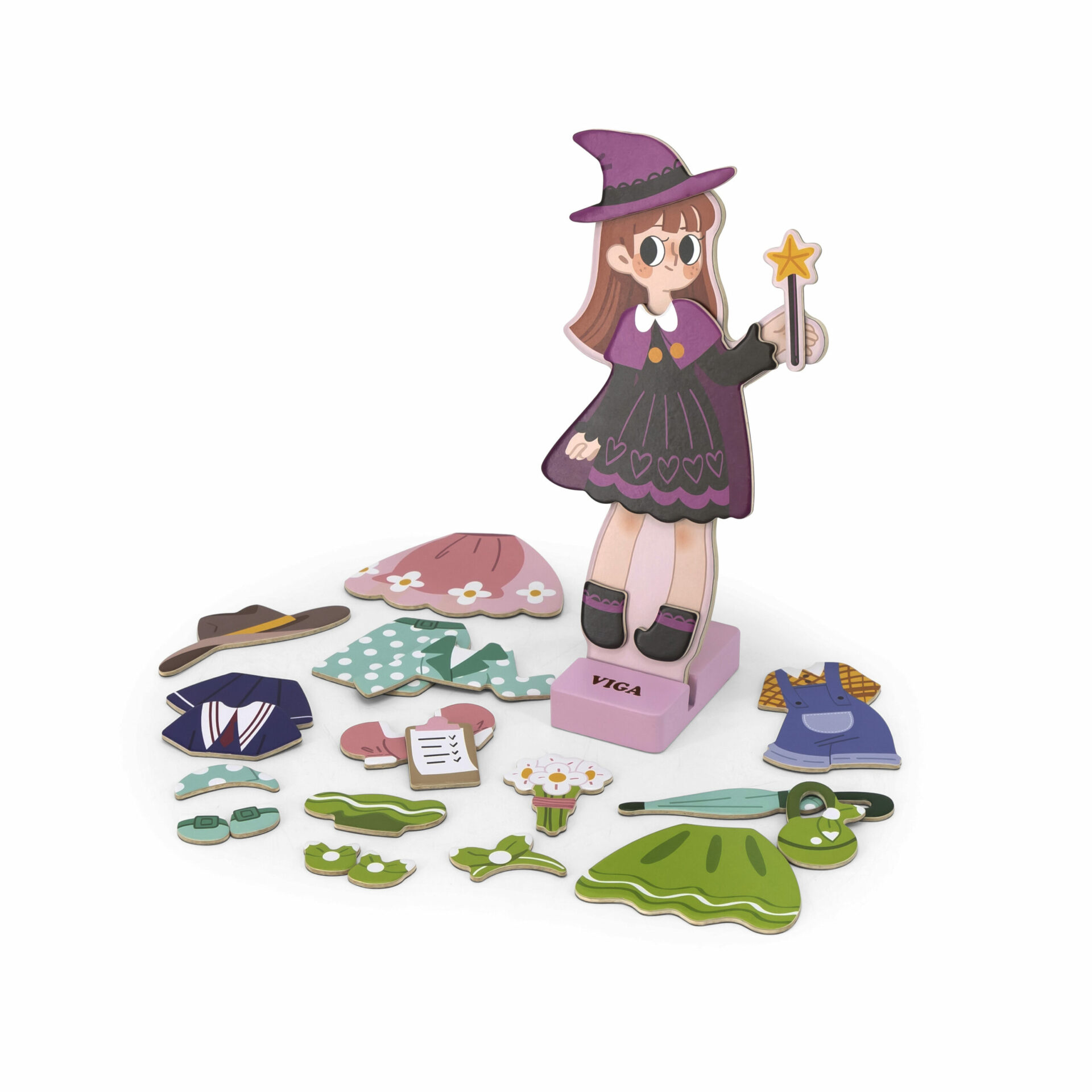 Magnetic Dress Up Set - Girl