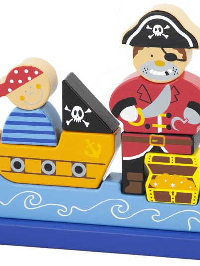 Magnetic Standing Puzzle - Pirate