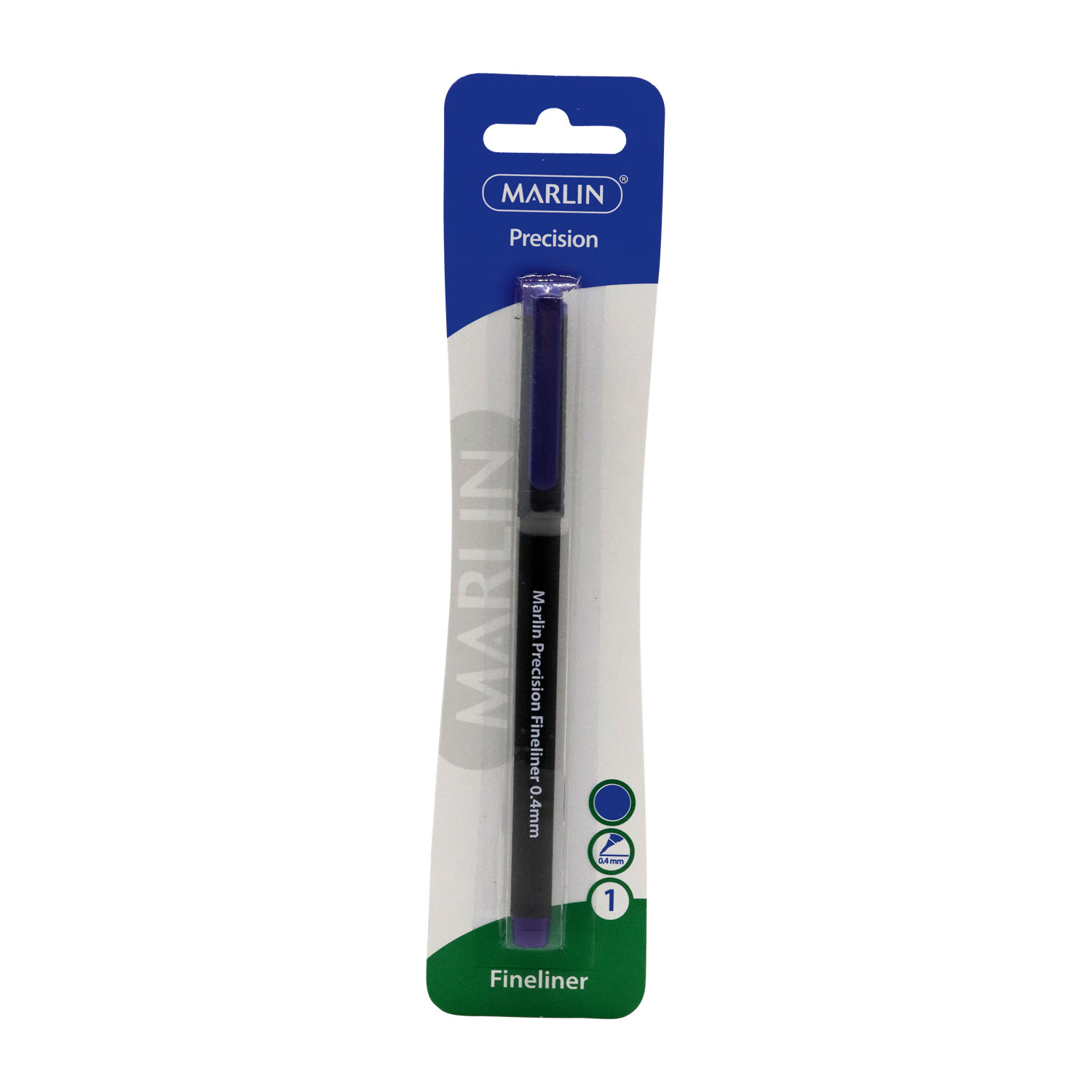 Marlin Precision Fineliner Blue