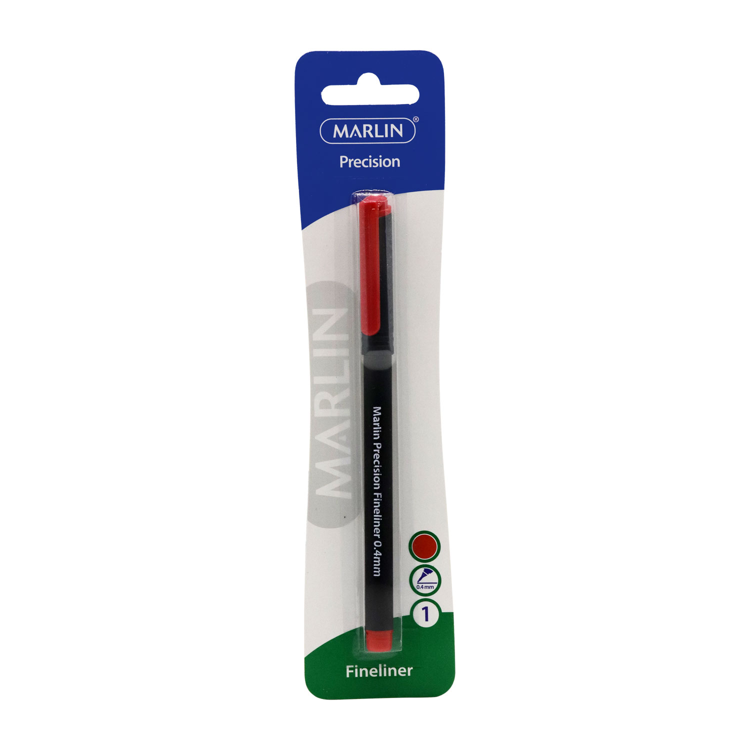 Marlin Precision Fineliner Red