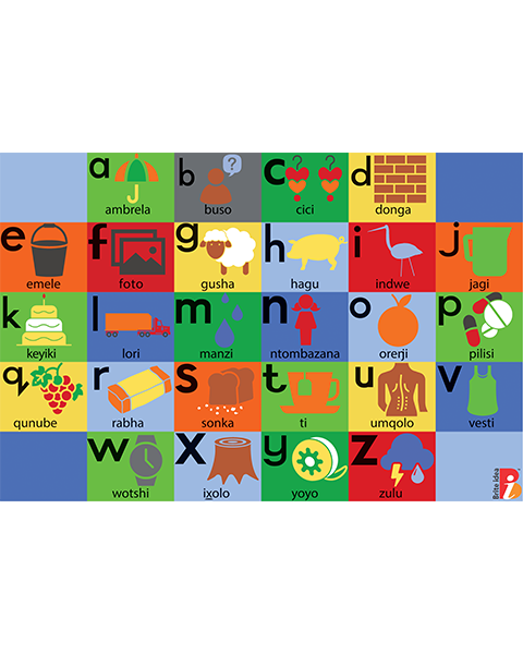 IsiXhosa Alphabet Carpet