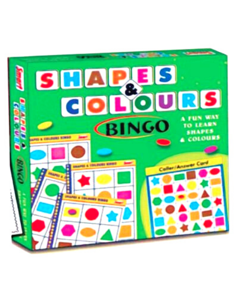 Shapes And Colours Bingo