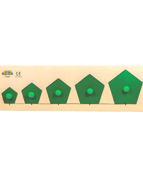 Pentagon Sorting Board