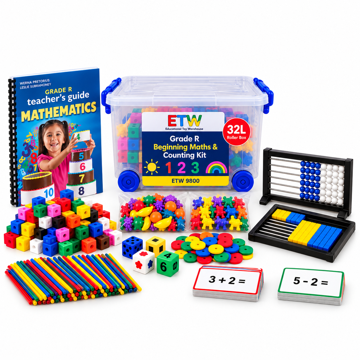 Grade R Beginning Maths And Counting Kit